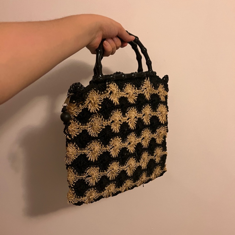 Exotic handmade purse.